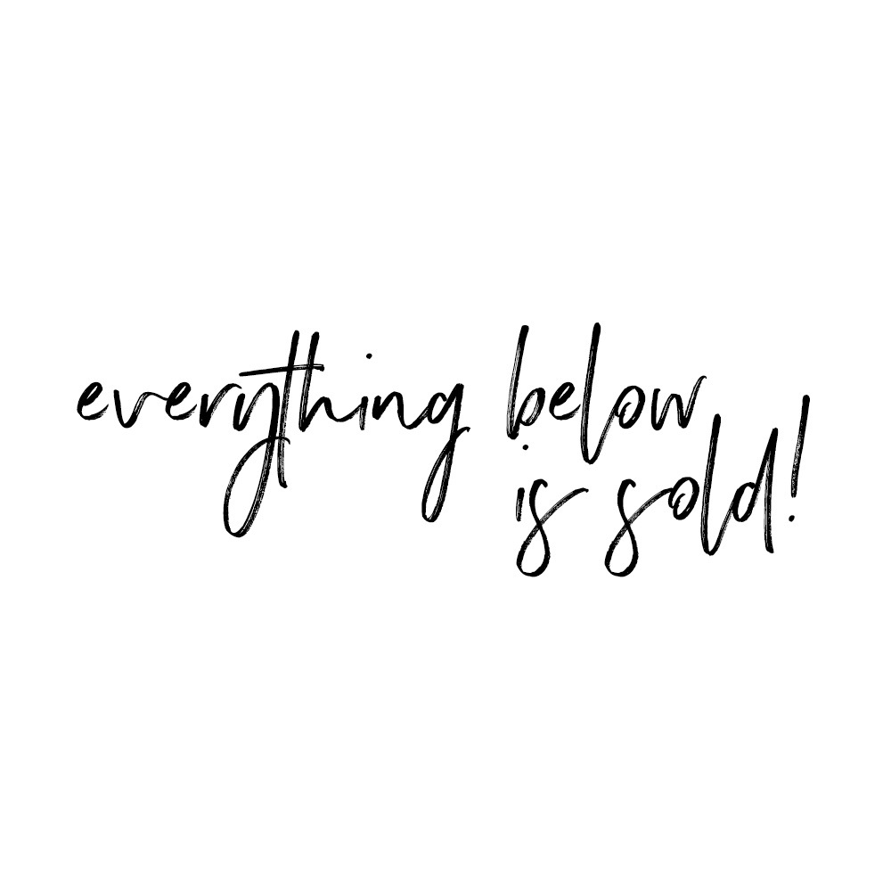 ✖️ SOLD ✖️