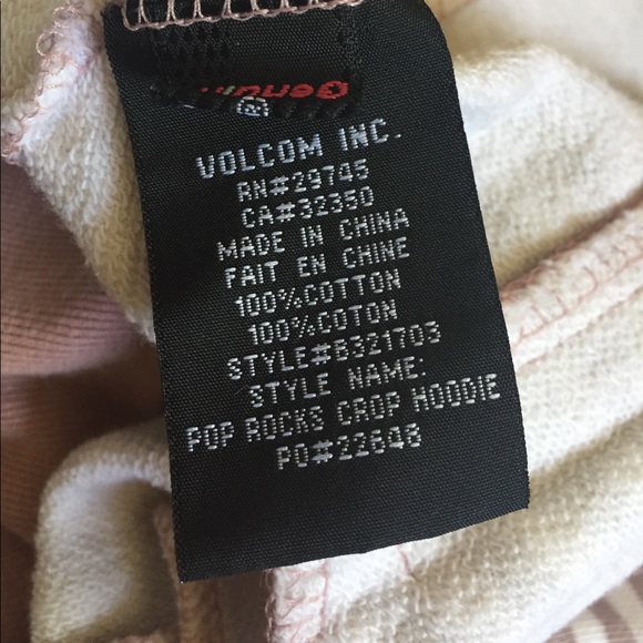 Volcom Cropped Hoodie - Picture 5 of 6