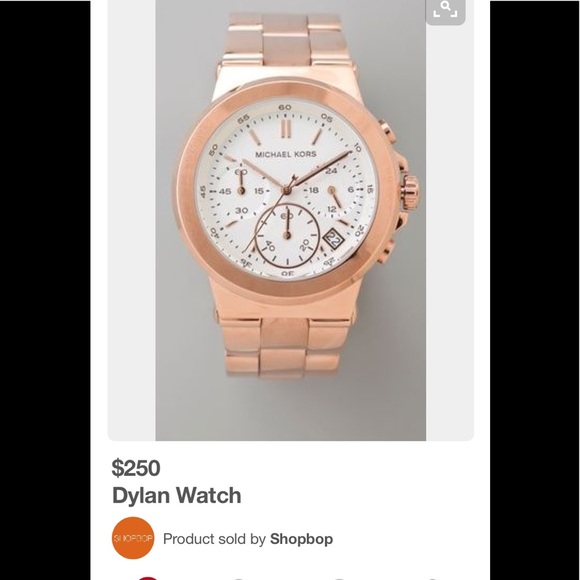 Michael Kors Rose Gold Dylan Watch Large - Picture 3 of 3