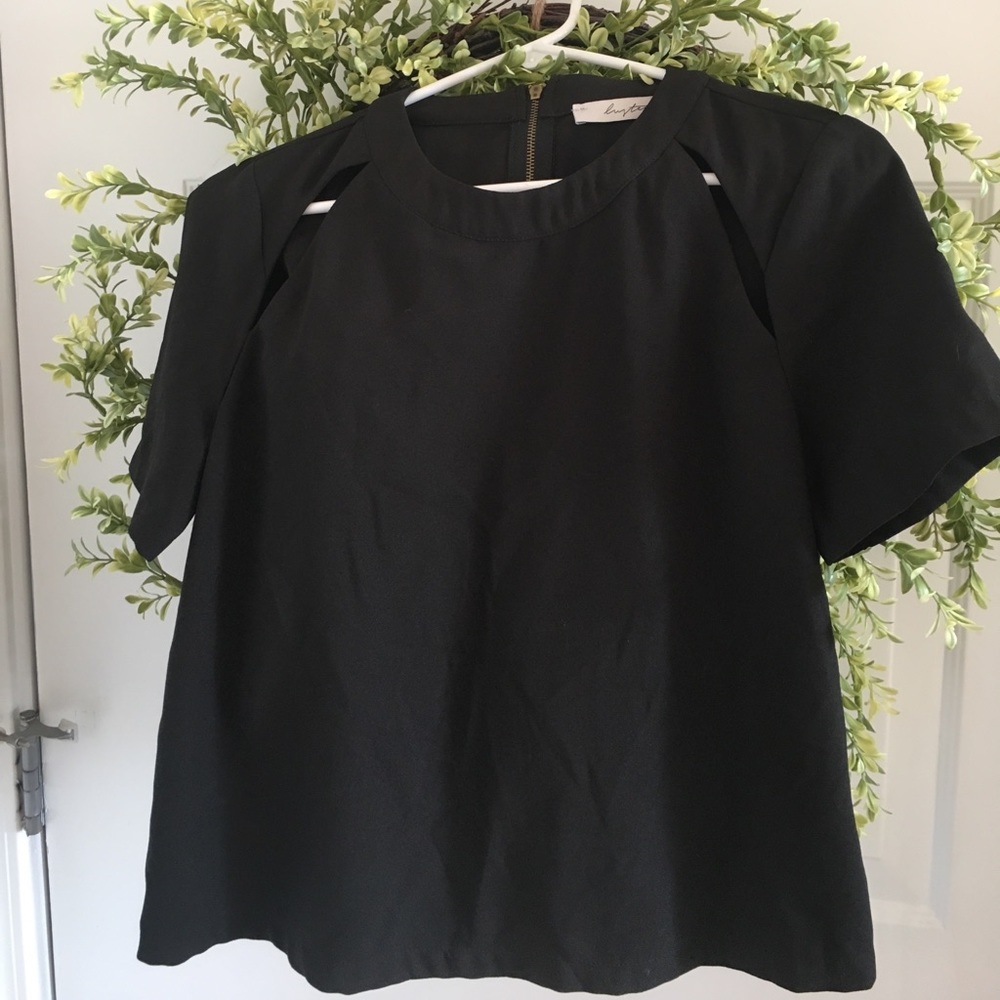 Black dressy top