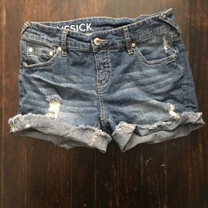 Lovesick jean shorts