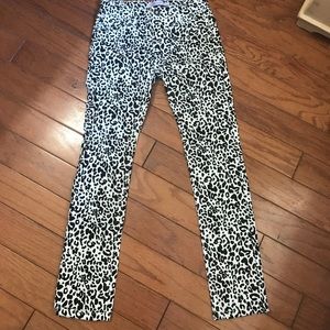 Cheetah pattern pants