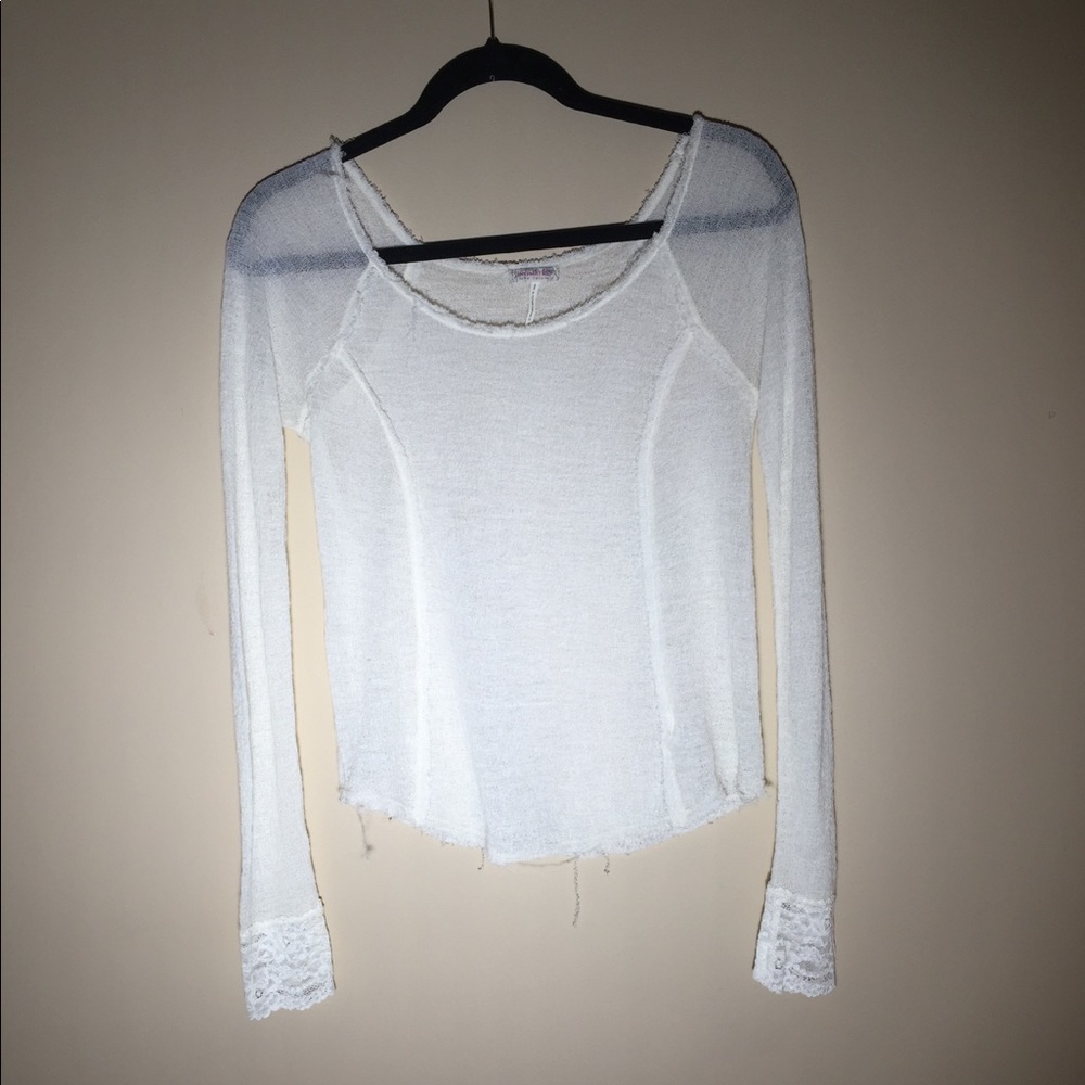 Free people long sleeve shirt
