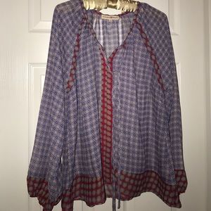 Altar'd State Boho Top Size Large