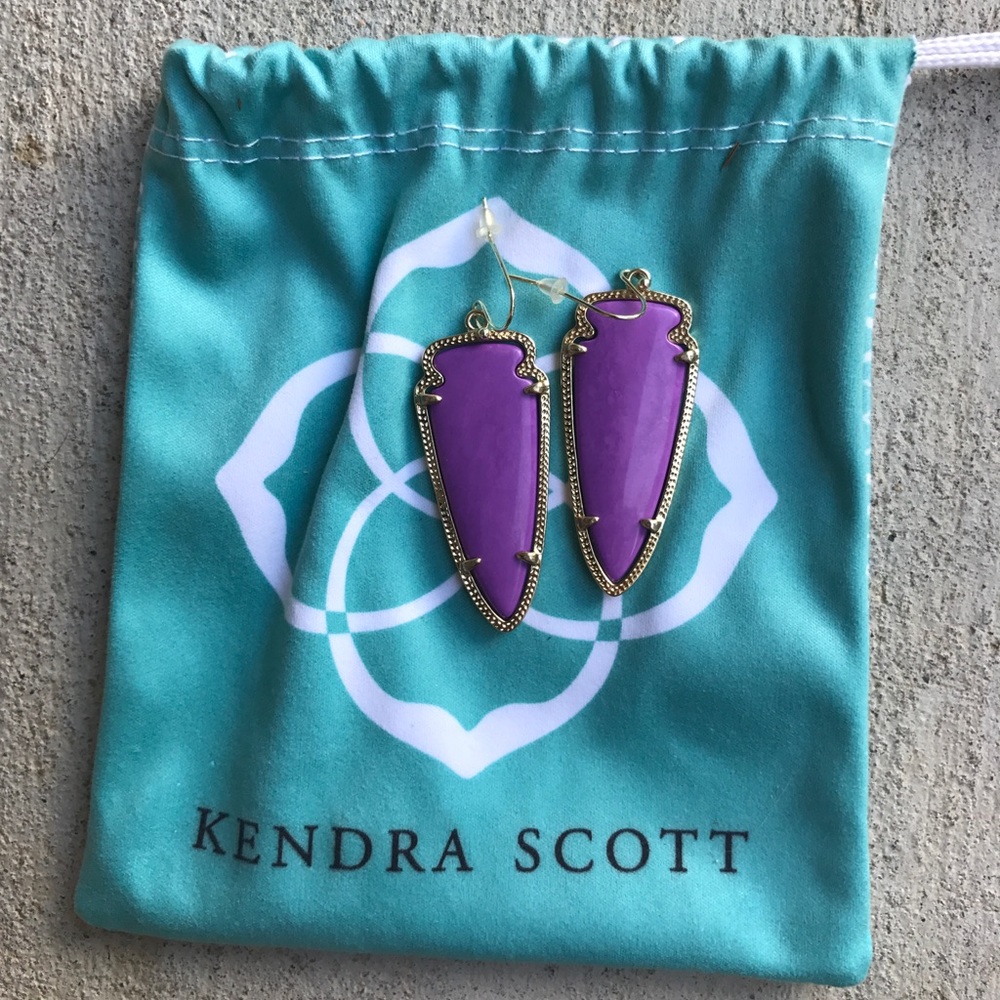 Kendra Scott Skylar Earrings in Purple