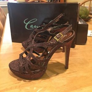 Brown Camille la vie high heels