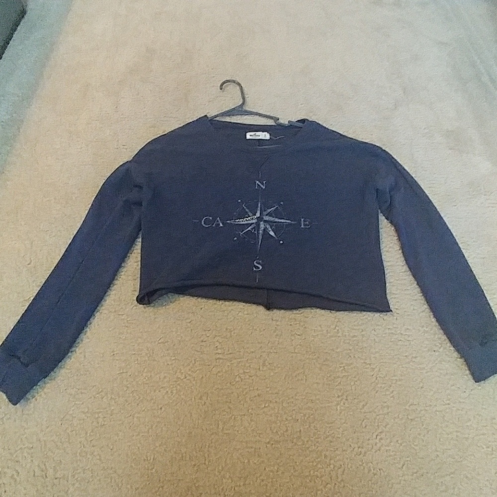 Cropped hoodie