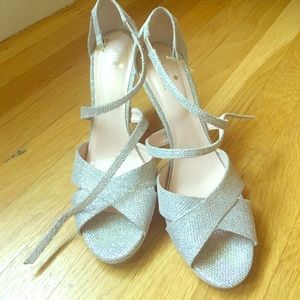 Beautiful Kate Spade heels worn twice - like new!