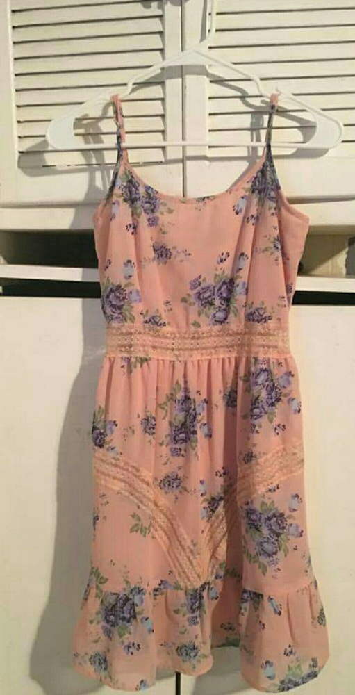 Beatiful girl/teen light peach dress adjustable