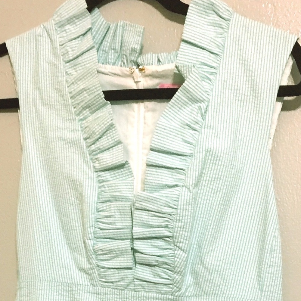 *LIKE NEW*  Lilly Pulitzer Seersucker Dress