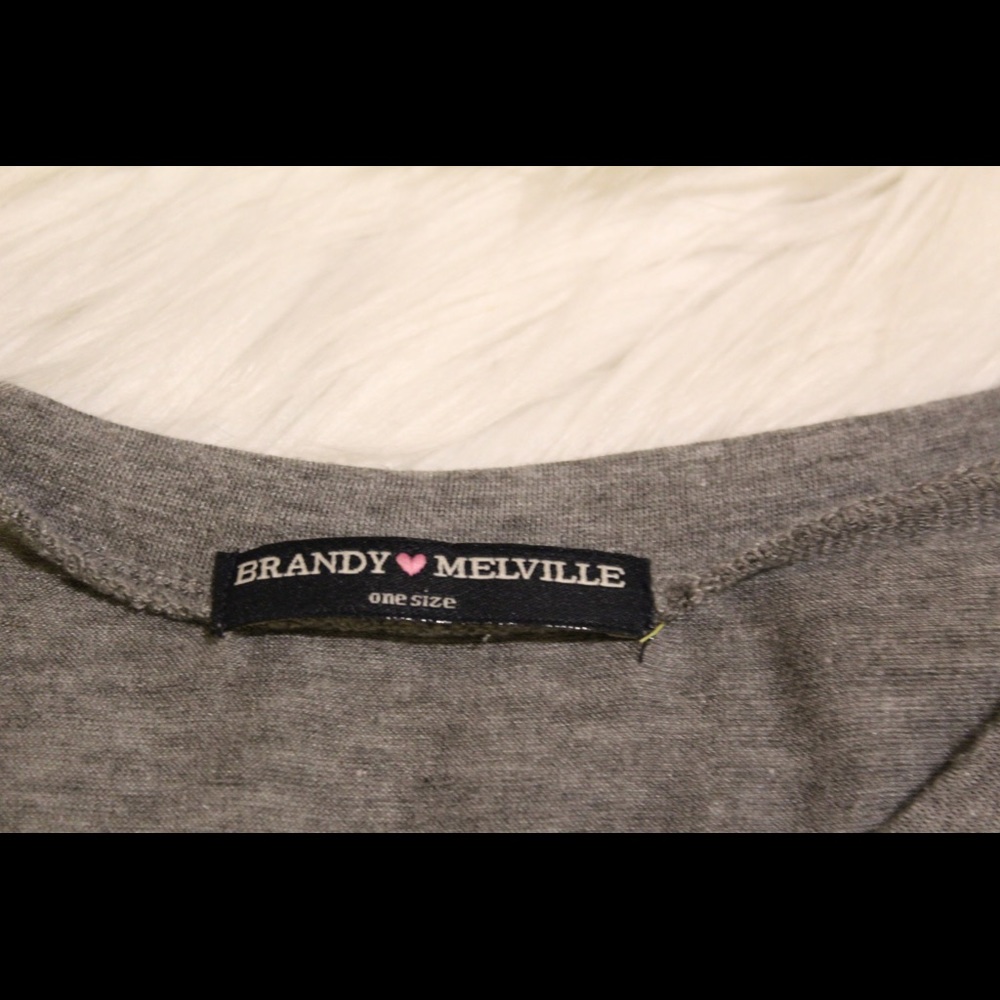 Brandy Melville shirt and skirt set