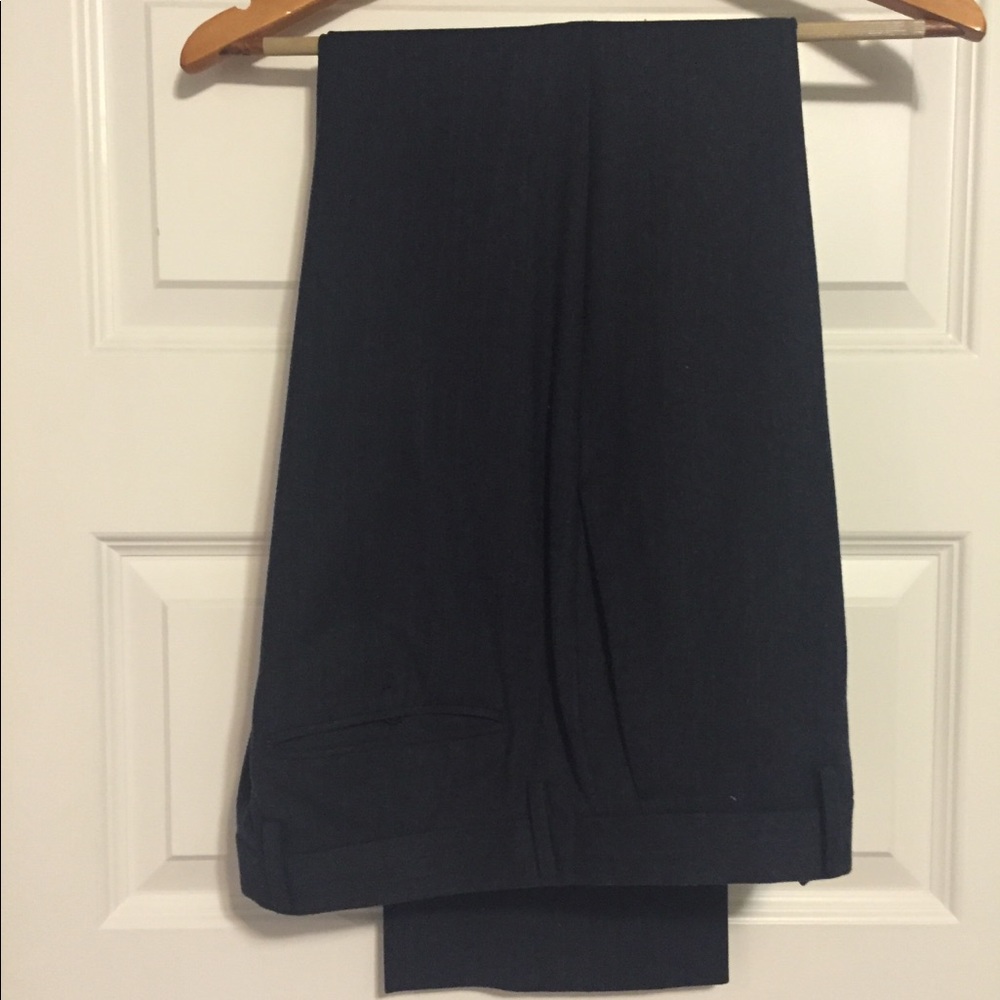 Banana Republic Navy Blue Slim Fit Slacks