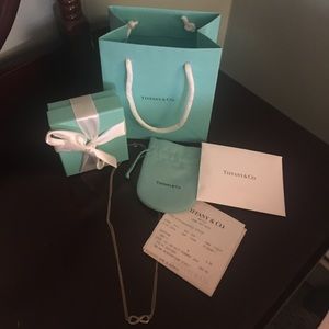 Tiffany infinity necklace