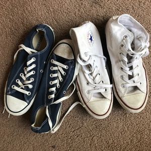 Two pairs of converse!