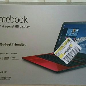 Brand new laptop in box