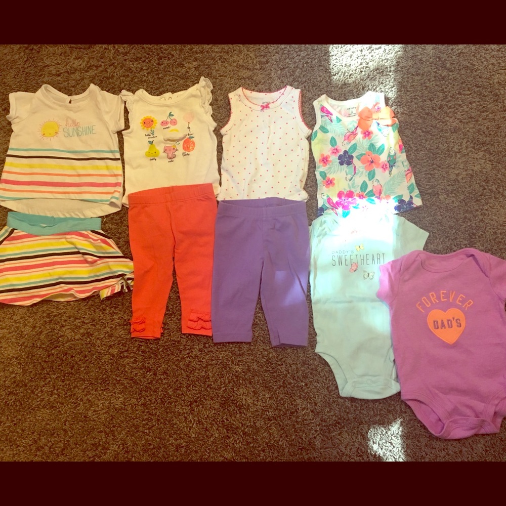 3 month baby girl summer bundle ! 👶🏻🍓🌺🌊