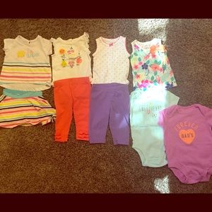 3 month baby girl summer bundle ! 👶🏻🍓🌺🌊