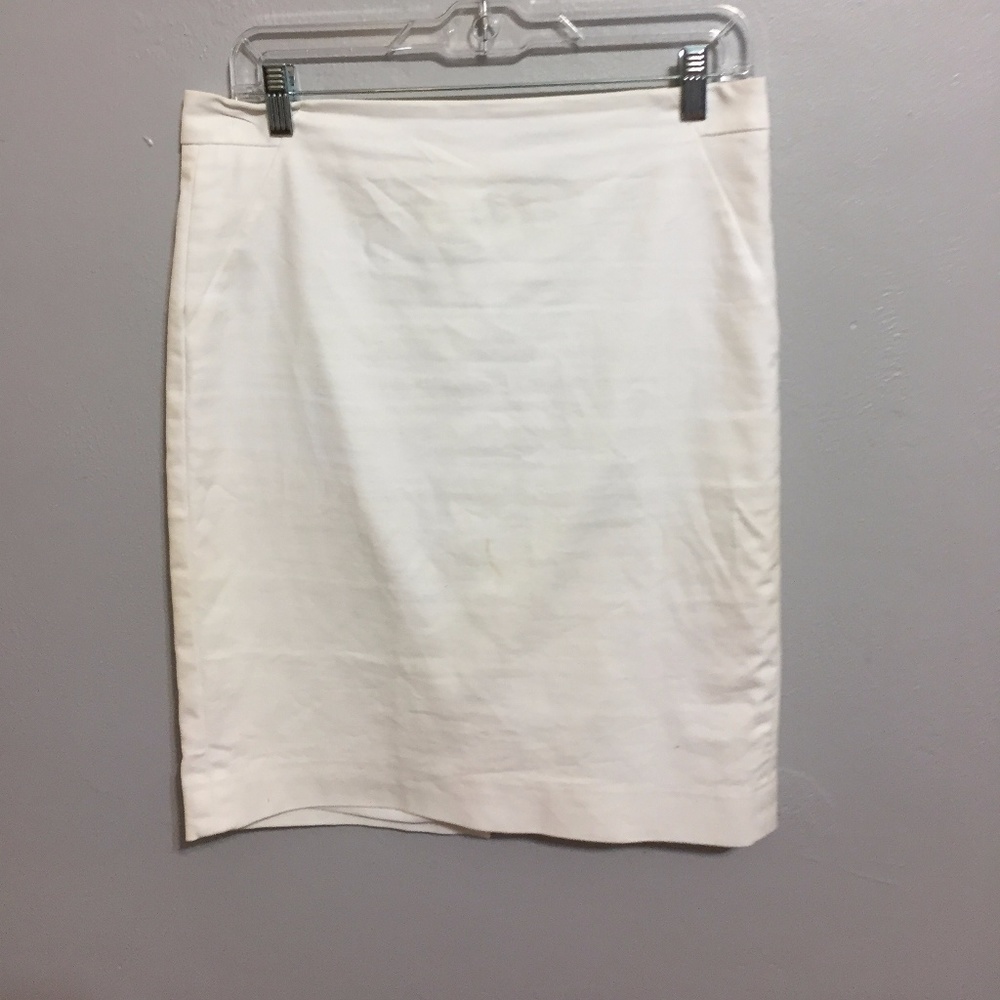 White Pencil Skirt