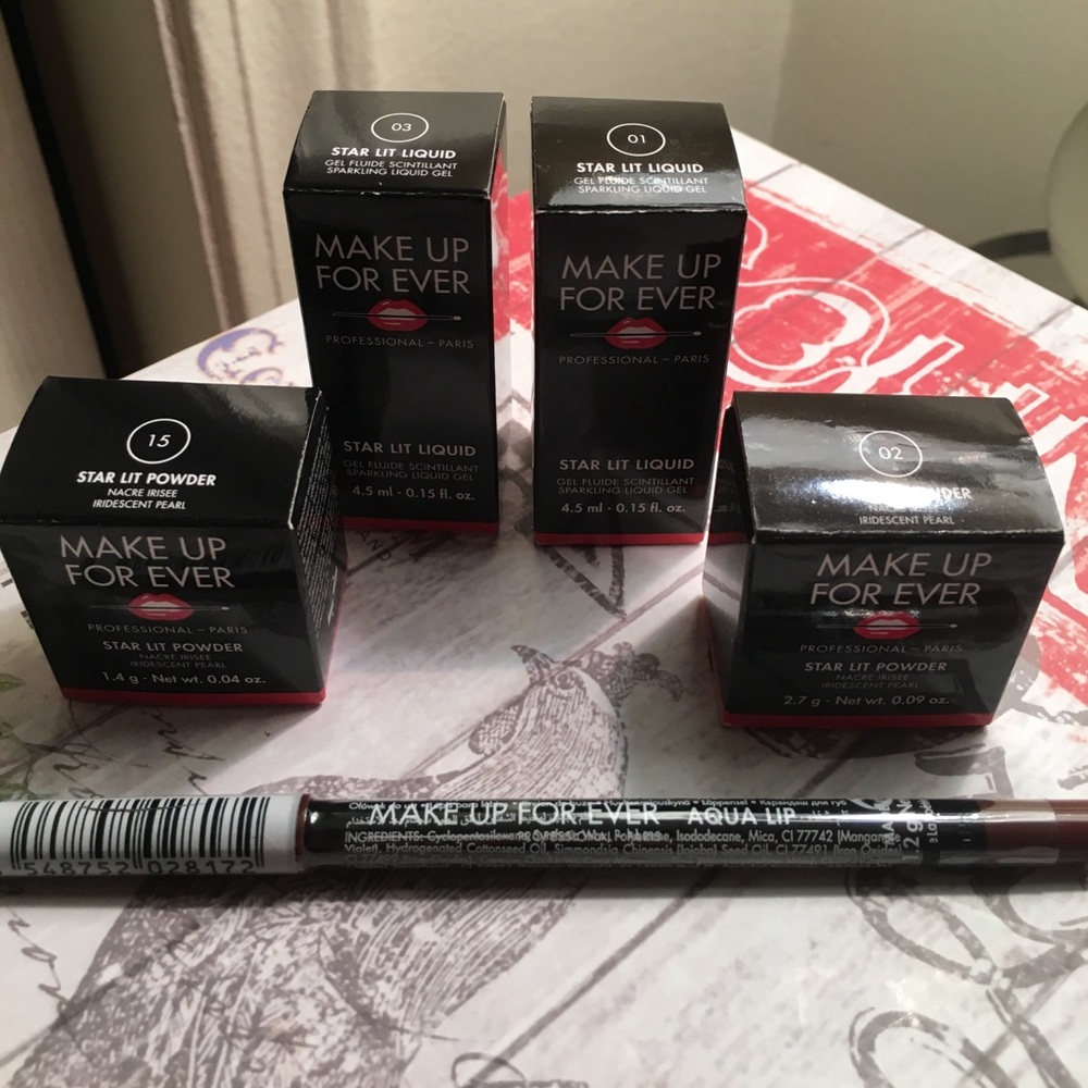 Make up forever highlighters
