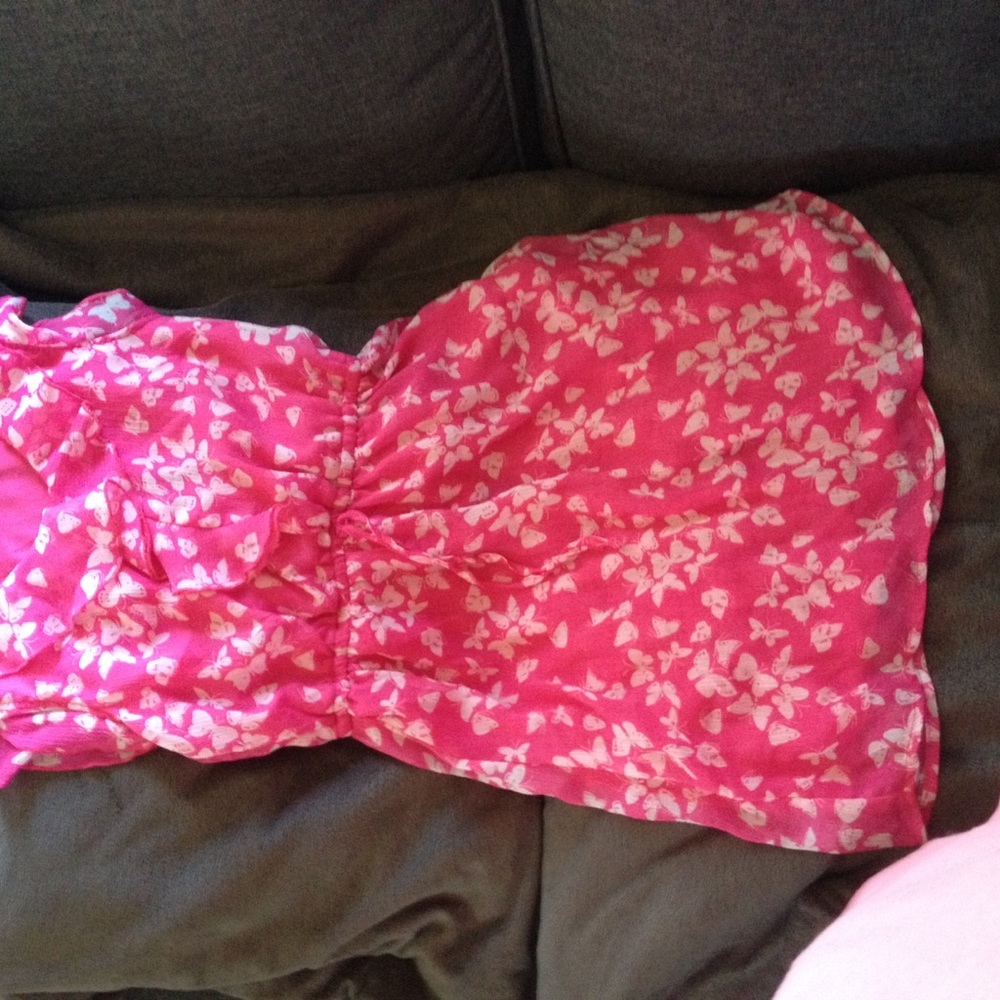 Pink kids dress