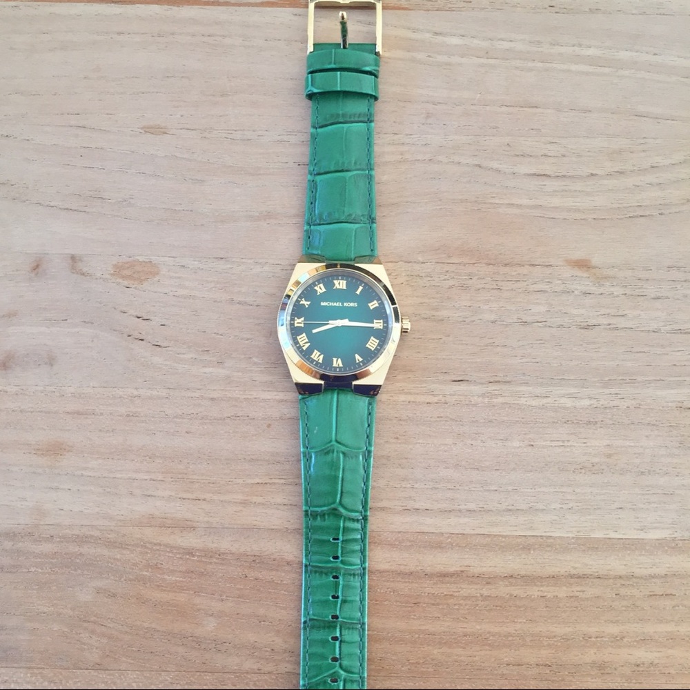 Michael Kors Channing Watch, emerald green