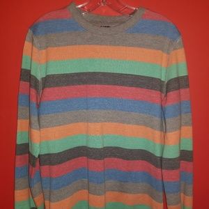 Colorful Sweater. Soft Sweater. Long Sleeve.