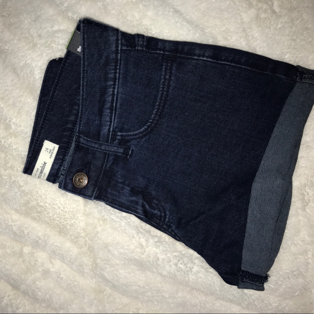 NWT A&F Kids Midi Shorts Size 14