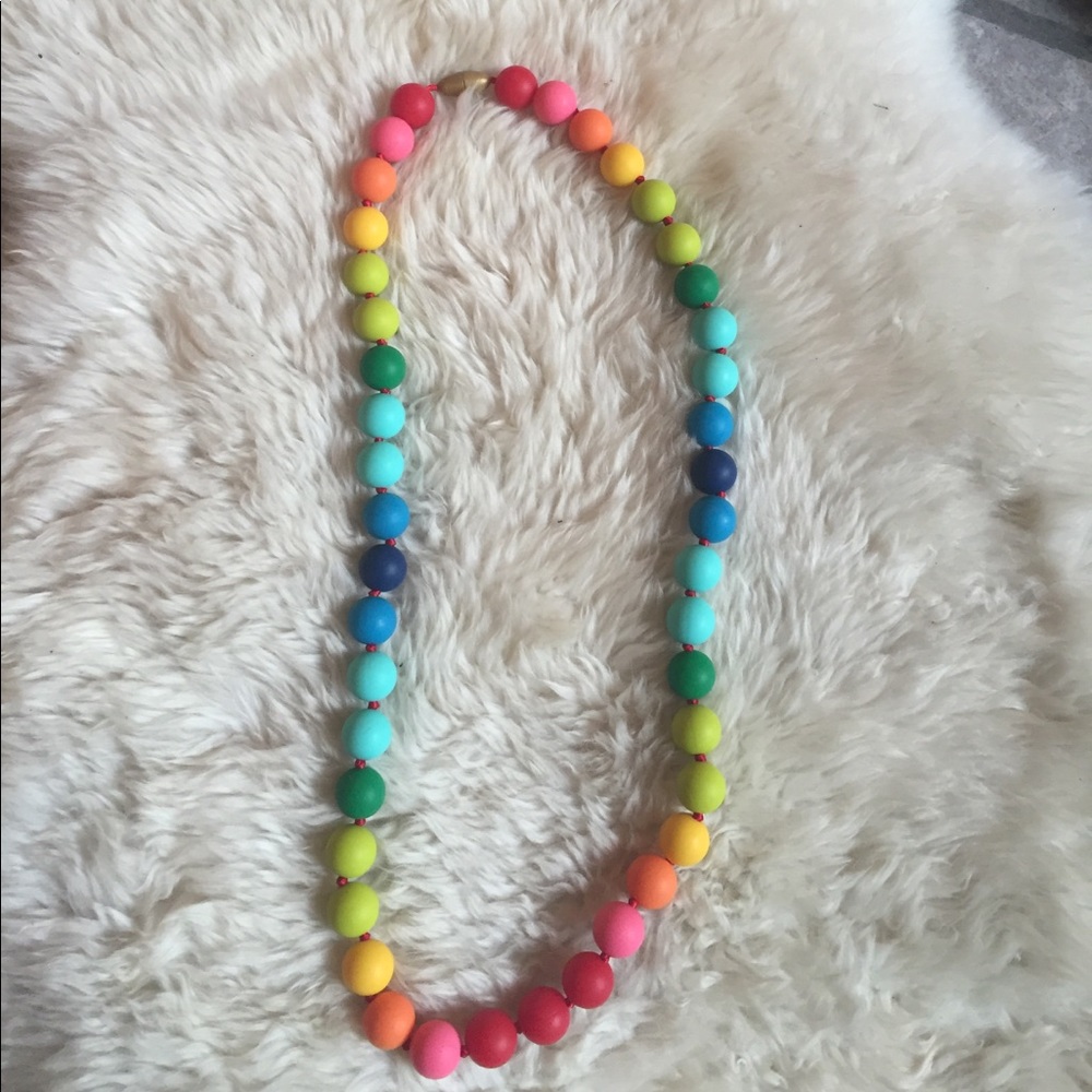 Chewbeads rainbow necklace