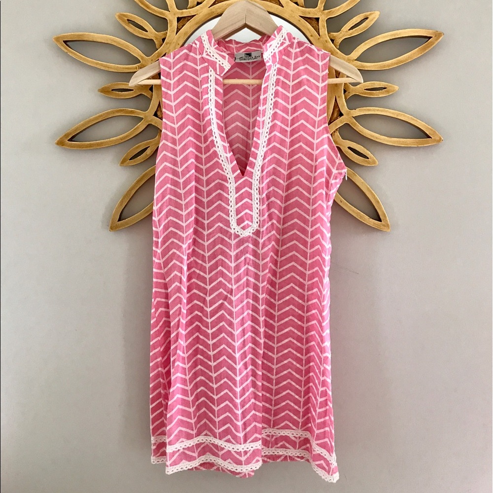 Lilly Pulitzer 🌸 Inspired Pink Shift Dress