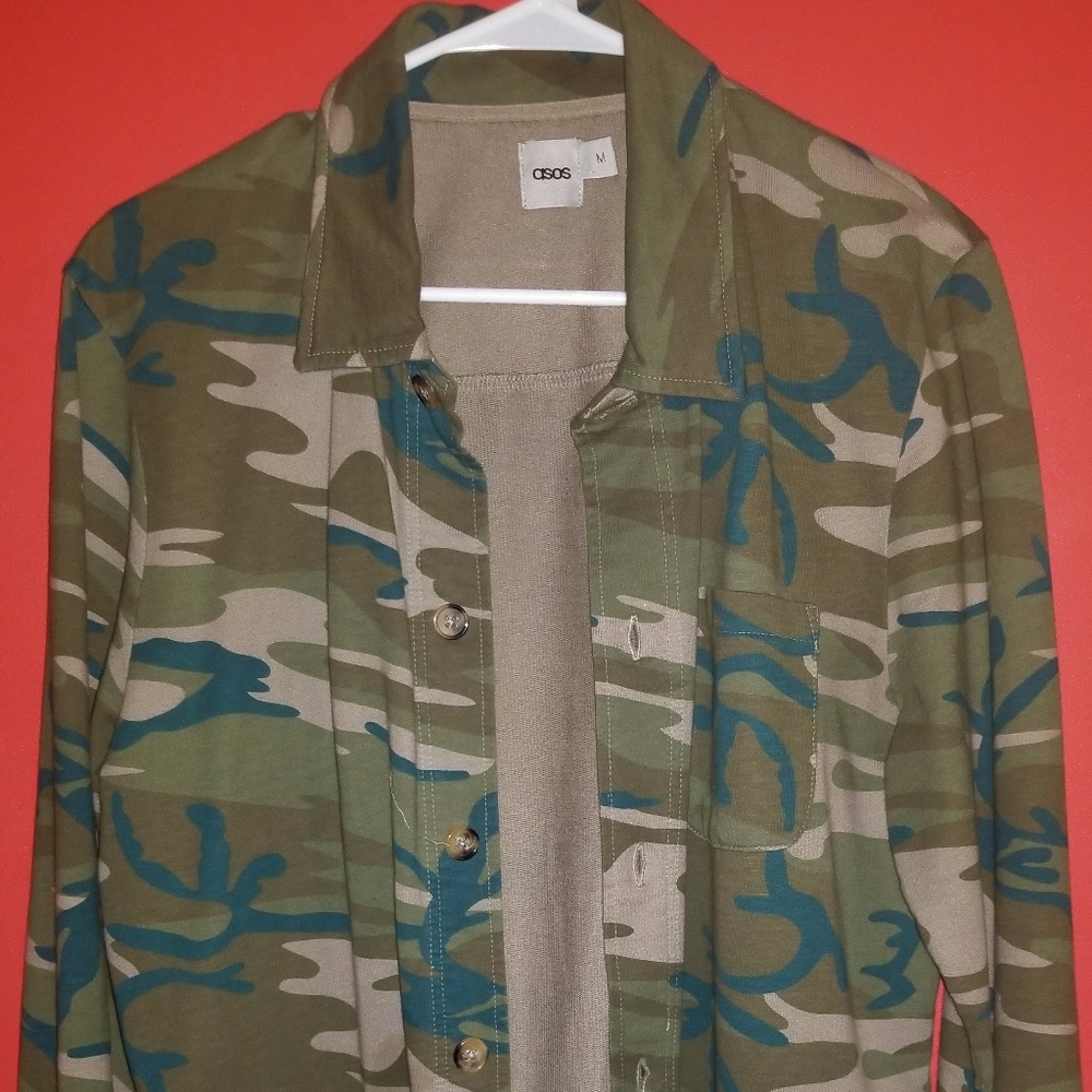 Camo fresh Jacket for the spring. Green and army.
