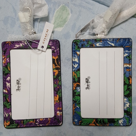 NWT Coach id badge holder lanyard - Picture 2 of 2