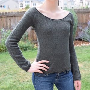 United Colors of Benetton Deep Green Boat Neck Top