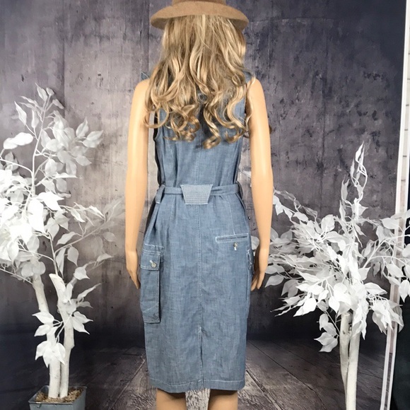 🎉HP 🎉NWOT!! Ralph Lauren Denim Dress - Picture 3 of 5
