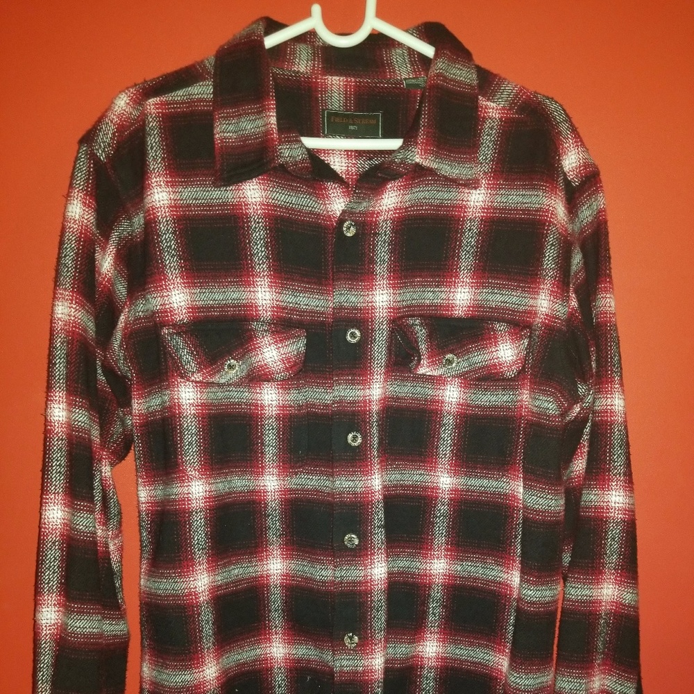 Red Flannel. Cozy Flannel.