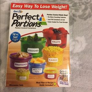 AS SEEN ON TV Perfect portions.