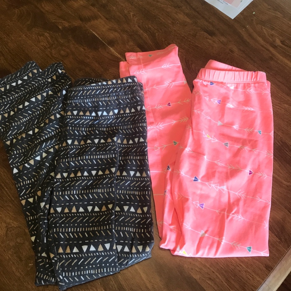 Bundle 2 Pair girls leggings