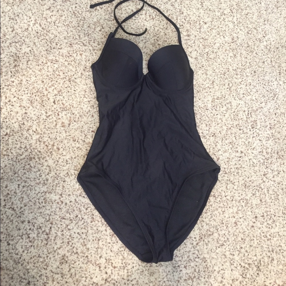 Women's black one piece suit