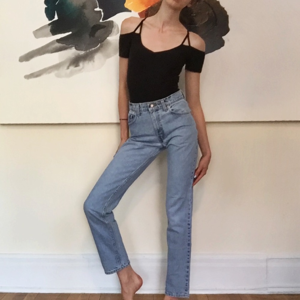 🚫SOLD🚫🌸Vintage 505 Light Wash Levi's 25/26🌸 - Picture 2 of 8