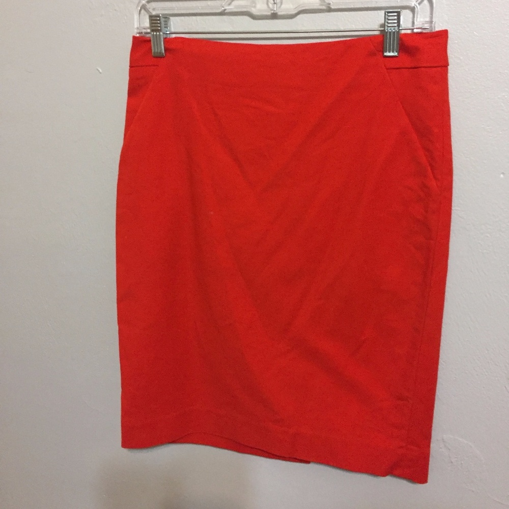 Red Pencil Skirt
