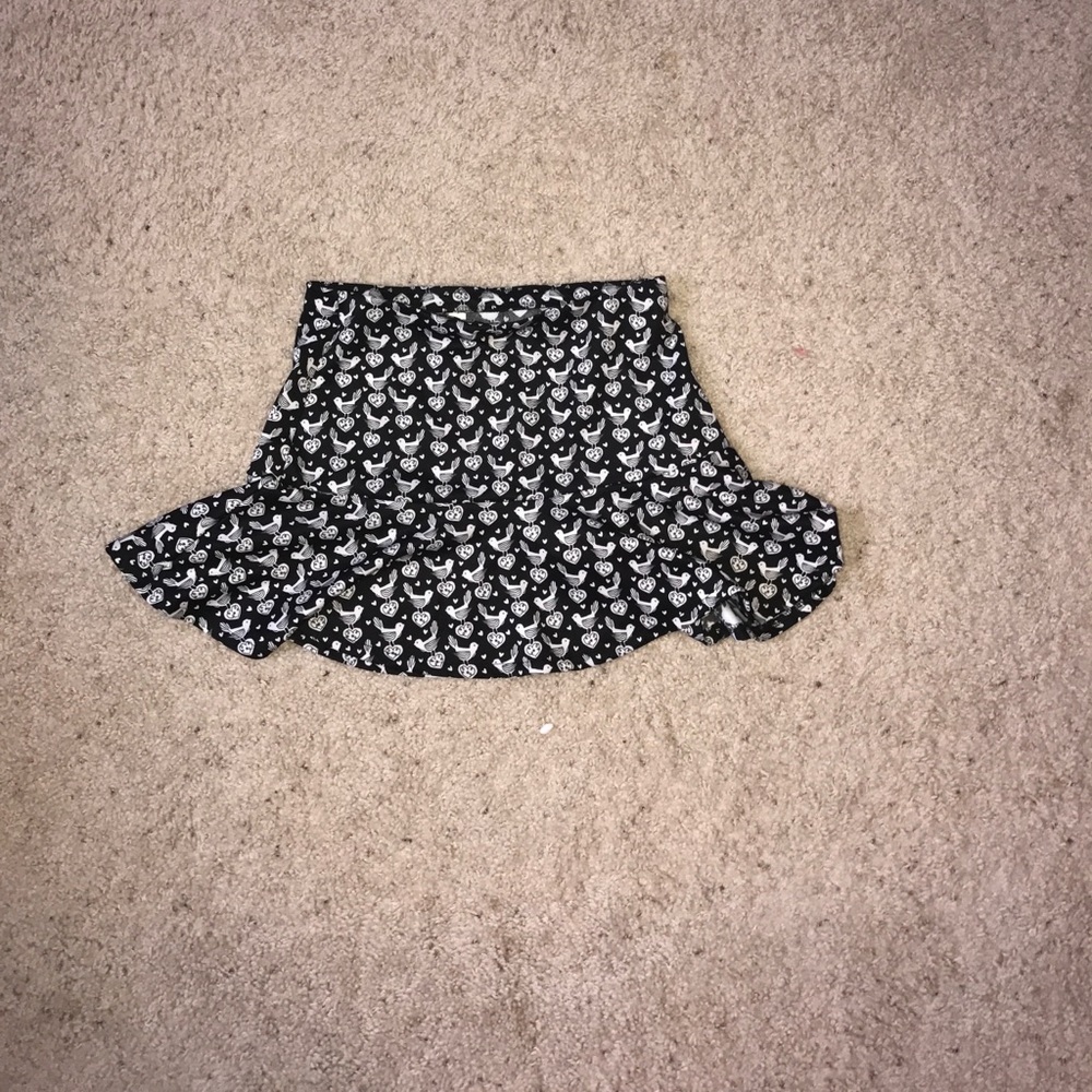 Aeropostale Bethany Mota Collection Bird Skirt