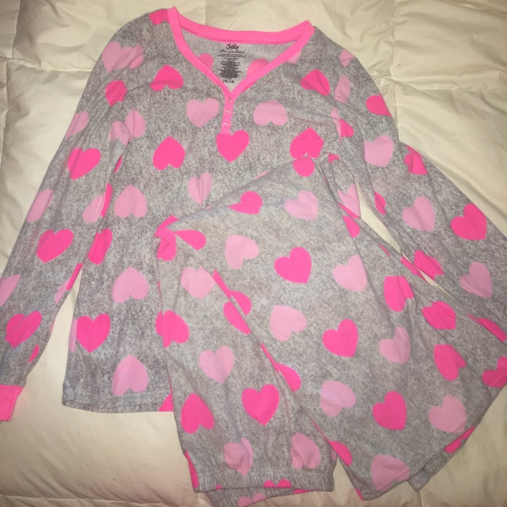 Justice fleece pajamas