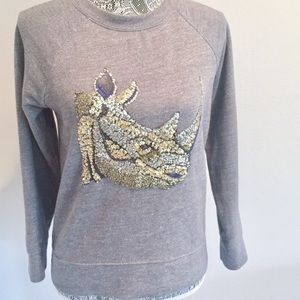 J. Crew Embellished Sweatshirt