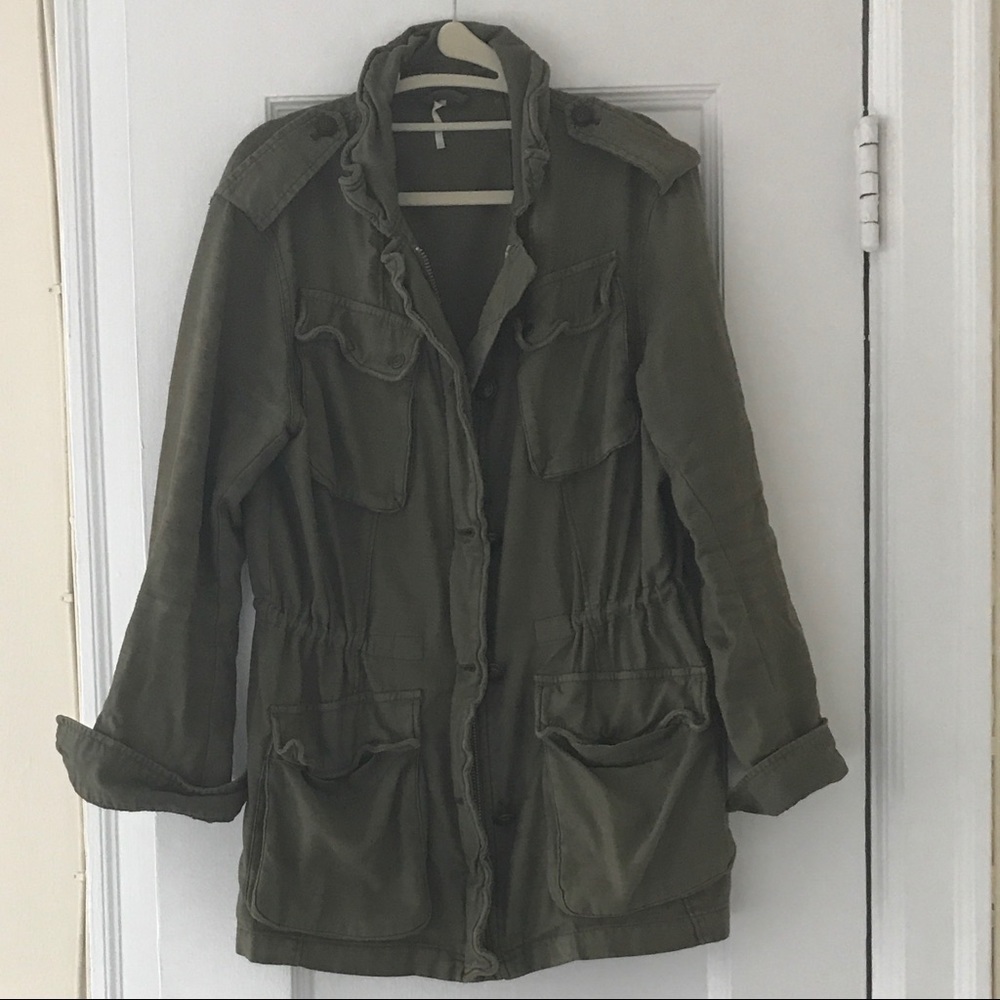 Free People Not Your Brother's Surplus Jacket