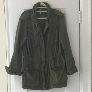 Free People Not Your Brother's Surplus Jacket