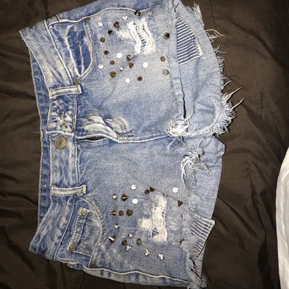 Jean shorts