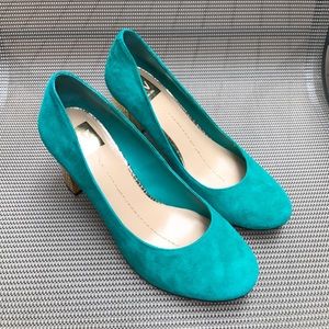 Dolce Vita || Suede Block Heel Pumps