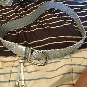 MK silver belt