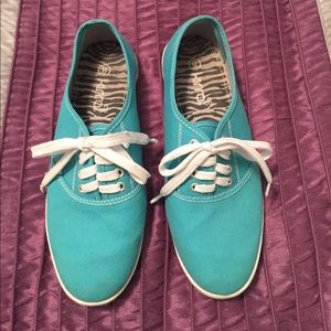 Kirra/PacSun Aqua Vans-Like Tennis Shoes