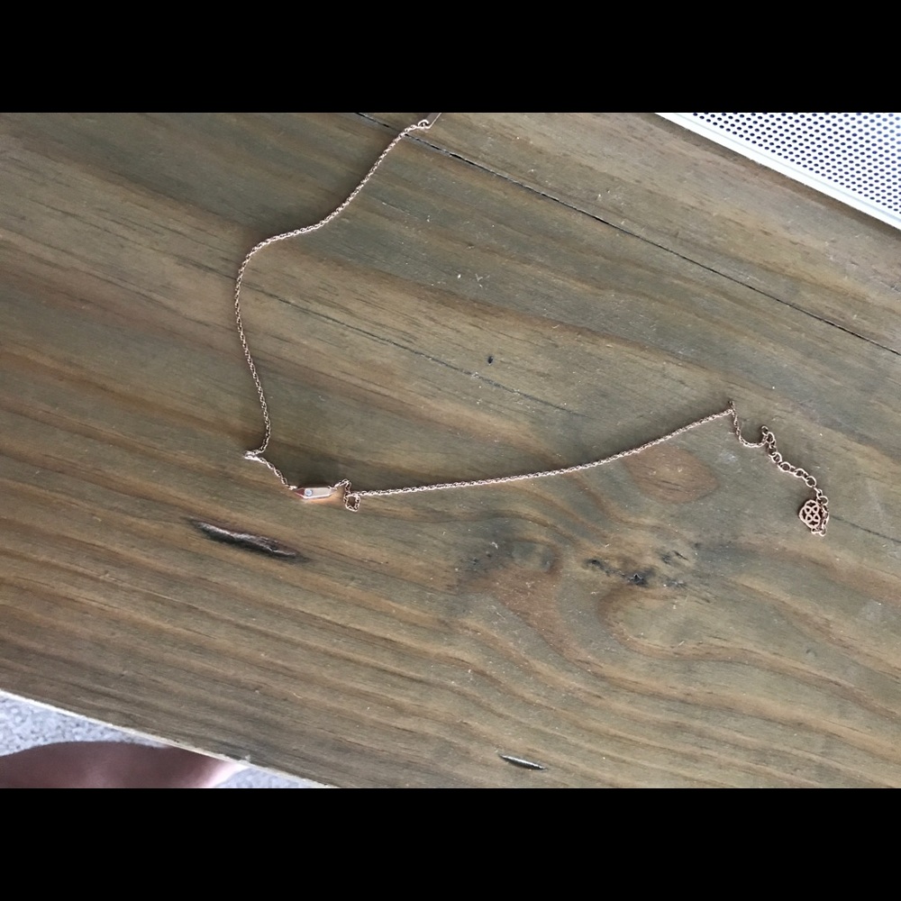 Kendra Scott Rose Gold Necklace