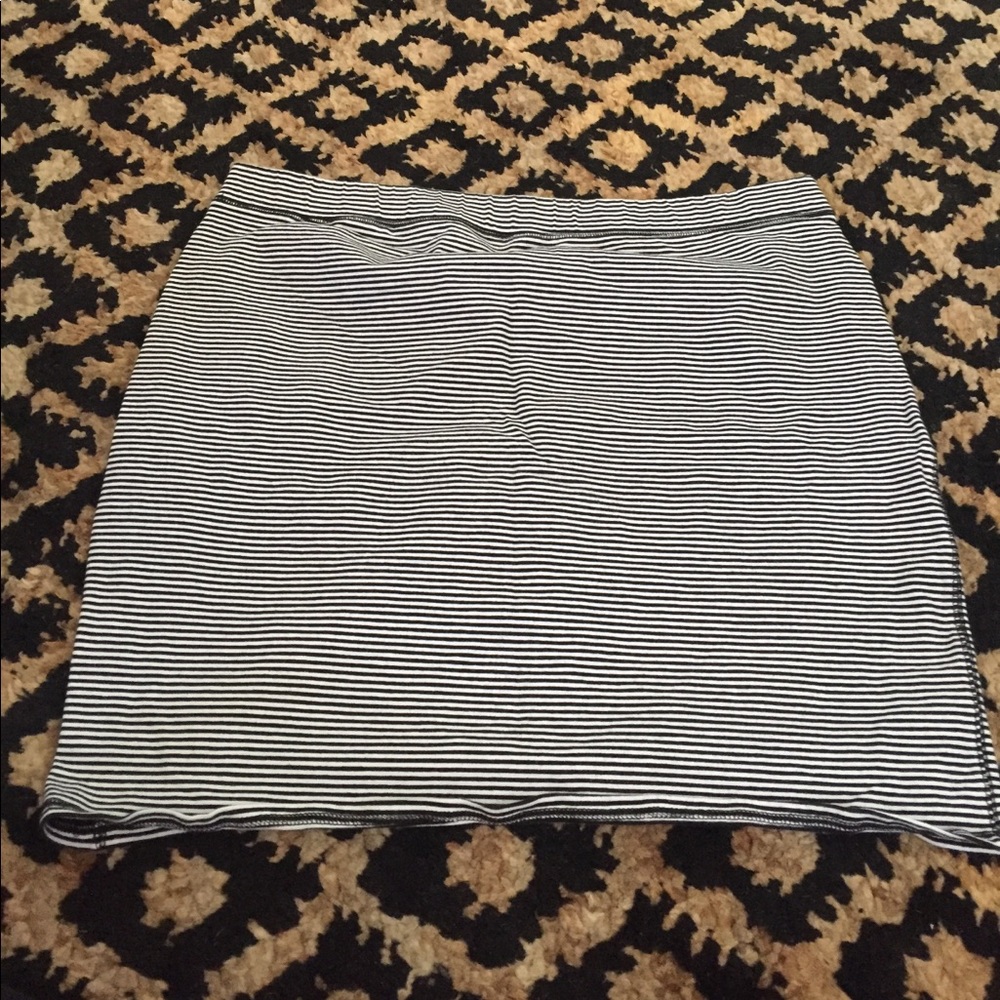 Striped skirt